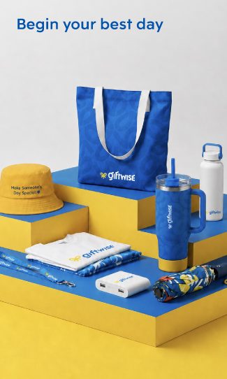 Begin your best day Collection — กระเป๋าผ้า กระบอกน้ำ และของใช้ประจำวัน Giftwise